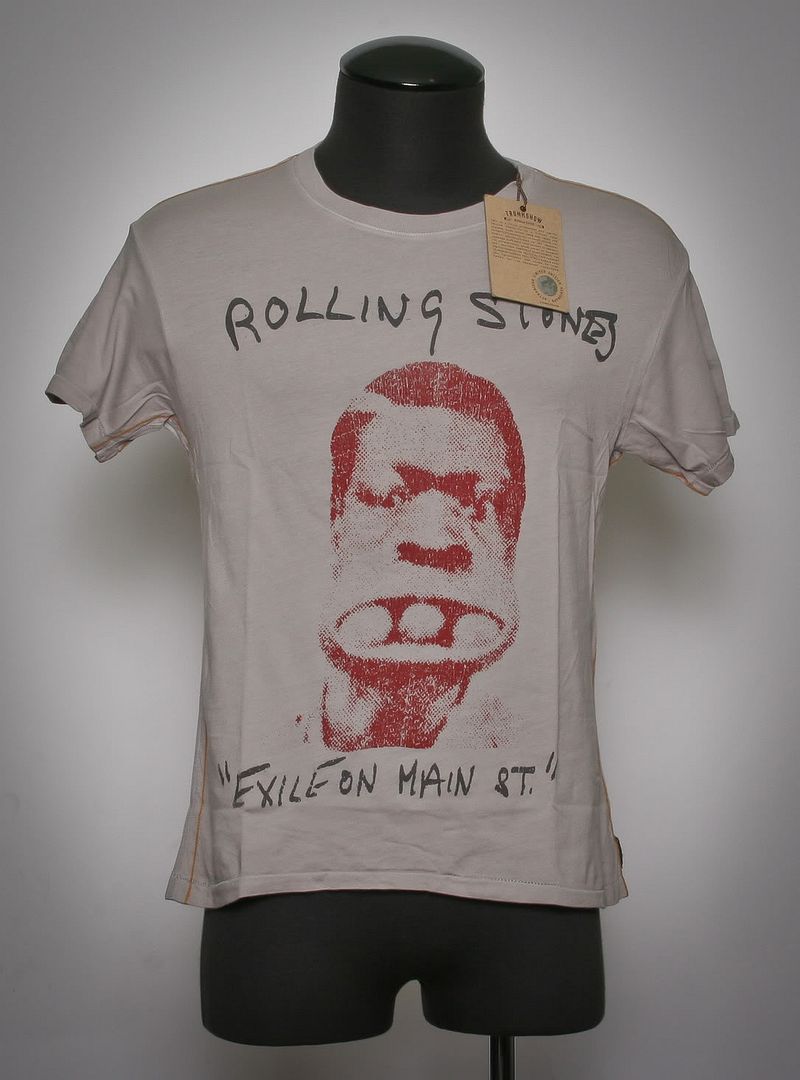 rolling stones grey t shirt